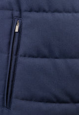 Quilted Zip-Up Vest