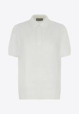 Micro-Structured Polo T-shirt
