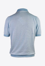 Jacquard Bouclé Polo T-shirt