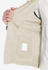 Wool Knitted Overshirt Jacket