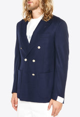 Double-Breasted Wool Blazer