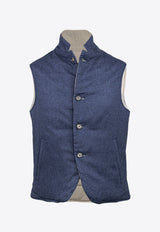 Reversible Denim Vest