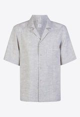 Logo-Embroidered Buttoned Shirt