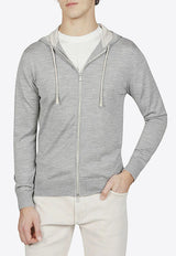 Logo-Embroidered Zip-Up Sweatshirt