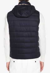 Wool-Blend Padded Vest