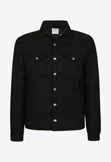 Wool Buttoned Overshirt