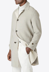 Reversible Single-Breasted Coat