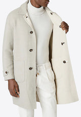 Reversible Single-Breasted Coat
