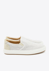 Knit Low-Top Sneakers