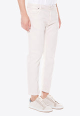 Five-Pocket Straight-Leg Pants