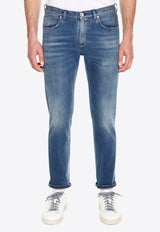 Five-Pocket Straight-Leg Pants