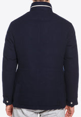 Wool Zip-Up Field Jacket