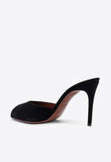 100 Suede Stiletto Mules
