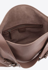 Medium Voyou Leather Crossbody Bag -