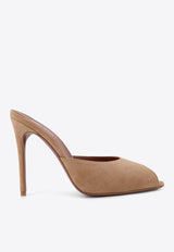 100 Suede Stiletto Mules