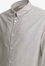 A.P.C. Greg Striped Shirt Green COGUH-H12499JAC_d3ad092e-4260-4827-9ea9-1e9046639569