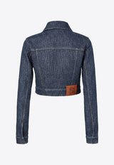 Denim Cropped Jacket