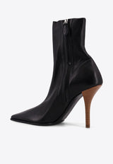 90 Soft Square Nappa Leather Boots