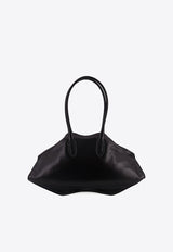 Alexander McQueen Manta Leather Shoulder Strap Black 8559971VDXA1000_Black_44251004