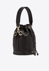 Fendi Mon Tresor Leather Bag Black
