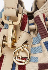 Fendi Mon Tresor Leather Bag Beige