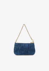Fendi Mini Baguette Pouch Blue