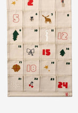 Santa Fabric Advent Calendar
