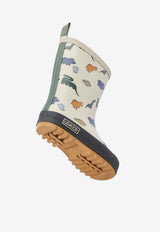 Girls Thermal Rain Boots