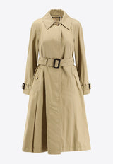Burberry Ellingham Belted Trench Coat Beige 8118720A1435_Beige_40017559