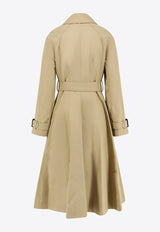 Burberry Ellingham Belted Trench Coat Beige 8118720A1435_Beige_40017559