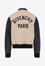 Givenchy Logo-Embroidered Zip-Up Jacket Black