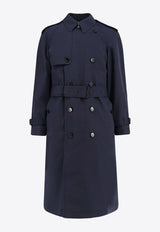 Burberry Belted Trench Coat Blue 8119089C4008_SILHOUETTE BLUE_40017403