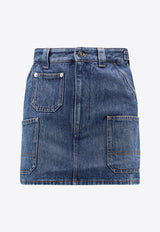 Denim Mini Skirt