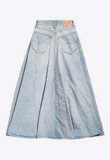 Balenciaga Godet Maxi Skirt Blue 856906TTWB14009_DIRTY LIGHT BLUE_44824424