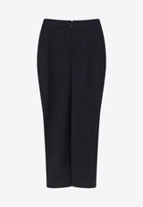 Givenchy Draped Midi Skirt Black