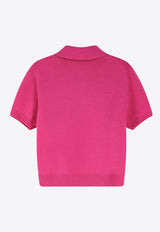 Ribbed Polo T-shirt