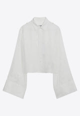 All-Over Logo Long-Sleeved Shirt