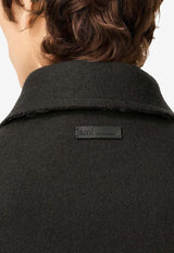 Button-Up Wool Jacket