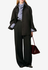 Button-Up Wool Jacket