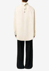 Long-Sleeved Bandana Blouse