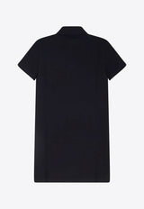 Logo-Embroidered Shirt Dress