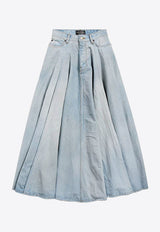 Godet Maxi Skirt