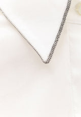 Logo-Embroidered Buttoned Shirt