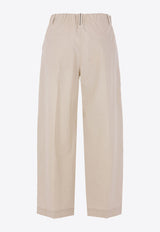 Brunello Cucinelli Wool Tailored Pants White M0F79P9189C9593_QUARTZ_40000150