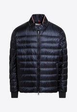 Logo-Patched Down Jacket