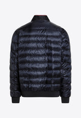 Logo-Patched Down Jacket