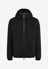 Logo-Printed Zip-Up Jacket