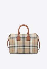Medium Check Bowling Top Handle Bag