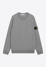 Logo-Patch Crewneck Sweatshirt
