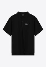 Logo-Embroidered Short-Sleeved Polo T-shirt
